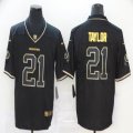 Nike Washington Redskins #21 Sean Taylor black gold Color Rush Limited Jersey-BD