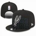 2023 San Antonio Spurs black NBA Snapback Hats