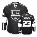 Los Angeles Kings 23# BROWN black NHL Jerseys