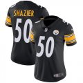 Women Pittsburgh Steelers #50 Ryan Shazier Nike black Color Rush Limited Jersey