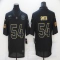 Nike Dallas Cowboys #54 Jaylon Smith black Salute To Service Limited Jersey-BD