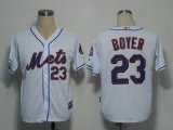 MLB Jerseys New York Mets 23 Boyer White