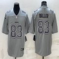 Nike Oakland Raiders #83 Darren Waller Gray Color Rush Limited Jersey CA4-BD 01