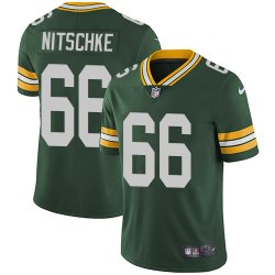 Green Bay Packers #66 Nischke Nike Green Color Rush Limited Jersey