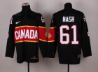 2014 NHL Canada team NASH 61# black hockey jerseys