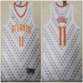 Atlanta Hawks #11 Trae Young white basketball Jerseys-XD