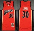 Nike Golden State Warriors #30 Stephen Curry orange NBA basketball Jersey -XD