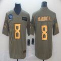 Nike Titans #8 Marcus Mariota Salute To Service Limited Jersey