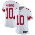 New York Giants #10 Eli Manning Nike white Color Rush Limited Jersey