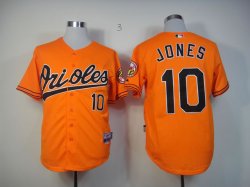 Baltimore Orioles #10 Adam Jones Orange new MLB Jerseys