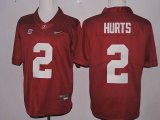 Alabama Crimson Tide 2 Jalen Hurts Playoff Diamond Football Red Jersey