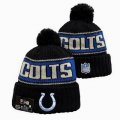 2024 Indianapolis Colts black blue white NFL Sports Cuffed Knit Hats