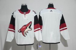 Adidas Phoenix Coyotes blank white hockey jerseys