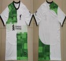 2023-2024 Liverpool club thailand version white green soccer jerseys -GD