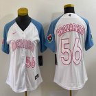 Youth 2023 World Cup Mexico #56 Randy Arozarena white skyblue majestic baseball jerseys 01