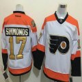 Philadelphia Flyers #17 Wayne Simmonds white 50th NHL Jerseys