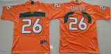 Youth Miami Hurricanes Sean Taylor 26 College Football Jersey - Orange