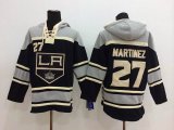 Los Angeles Kings 27# Alec Martinez black NHL Hooded Sweatshirt