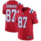 New England Patriots #87 Rob Gronkowski Nike red Color Rush Limited Jersey