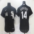 White Sox #14 Paul Konerko Black Flexbase Authentic Collection Jersey