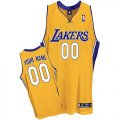 Los Angeles Lakers Custom yellow Home nba Jersey