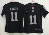 Women Nike Raiders #11 Henry Ruggs III black Color Rush Limited Jersey