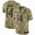 Minnesota Vikings #14 Stefon Diggs Nike Camo Salute to Service Retired Player Limited Jersey