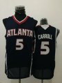 Atlanta Hawks 5# DeMarre Carroll black nba basketball jersey