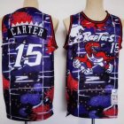 Toronto Raptors #15 Vince Carter Purple throwback NBA Jersey-CY