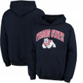 Fanatics Branded Fresno State Bulldogs Navy Campus Pullover Hoodie