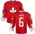 Canada 2016 World Cup #6 Weber red Hockey jerseys