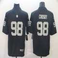 Oakland Raiders #98 Maxx Crosby Nike black Color Rush Limited Jersey