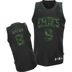 Boston Celtics #9 Rajon Rondo Black limitd nba Jerseys