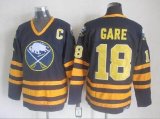 Buffalo Sabres #18 Danny Gare Dark Blue Throwback CCM hockey