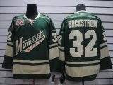 Minnesota Wild #32 Niklas Backstrom Green NHL Jerseys