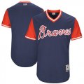 Atlanta Braves blank blue classic baseball Jerseys