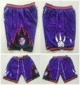 Toronto Raptors throwback purple nba shorts