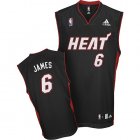 Miami Heat 6# James Black NBA Jersey