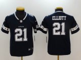 Youth Nike Dallas Cowboys #21 Elliott blue Color Rush Limited Jersey