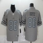 Nike Philadelphia Eagles #86 Zach Ertz Hemp gary Color Rush Limited Jersey