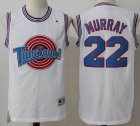 Bill Murray #12 Tune Squad white Basketball Jersey