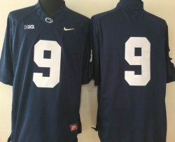 Youth Penn State Nittany Lions 9 Trace McSorley dark blue college jersey(1)