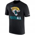 Jacksonville Jaguars Nike Sideline Legend Football Performance T-Shirt - Black