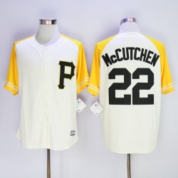 2016 Pittsburgh Pirates 22 Andrew McCutchen beige new baseball jersey