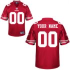 San Francisco 49ers Customized Personalized Team Color Jerseys