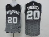 Adidas San Antonio Spurs GINOBILI 20# Black NBA drift fashion Jerseys