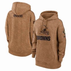 2023 Women Cleveland Browns Salute To Service Limited Hoodie