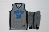 Oklahoma City 35 Kevin Durant Grey fashion nba suits