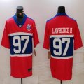 New York Giants #97 Dexter Lawrence II Nike Century Red Alternate Player Game Jersey 01