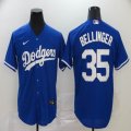 Nike Los Angeles Dodgers 35 Cody Bellinger blue majestic baseball jerseys